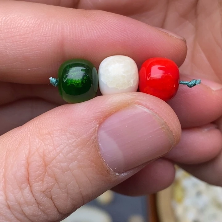 大叶紫檀（黑酸枝木类）海胖皮肉脑9彩色套装