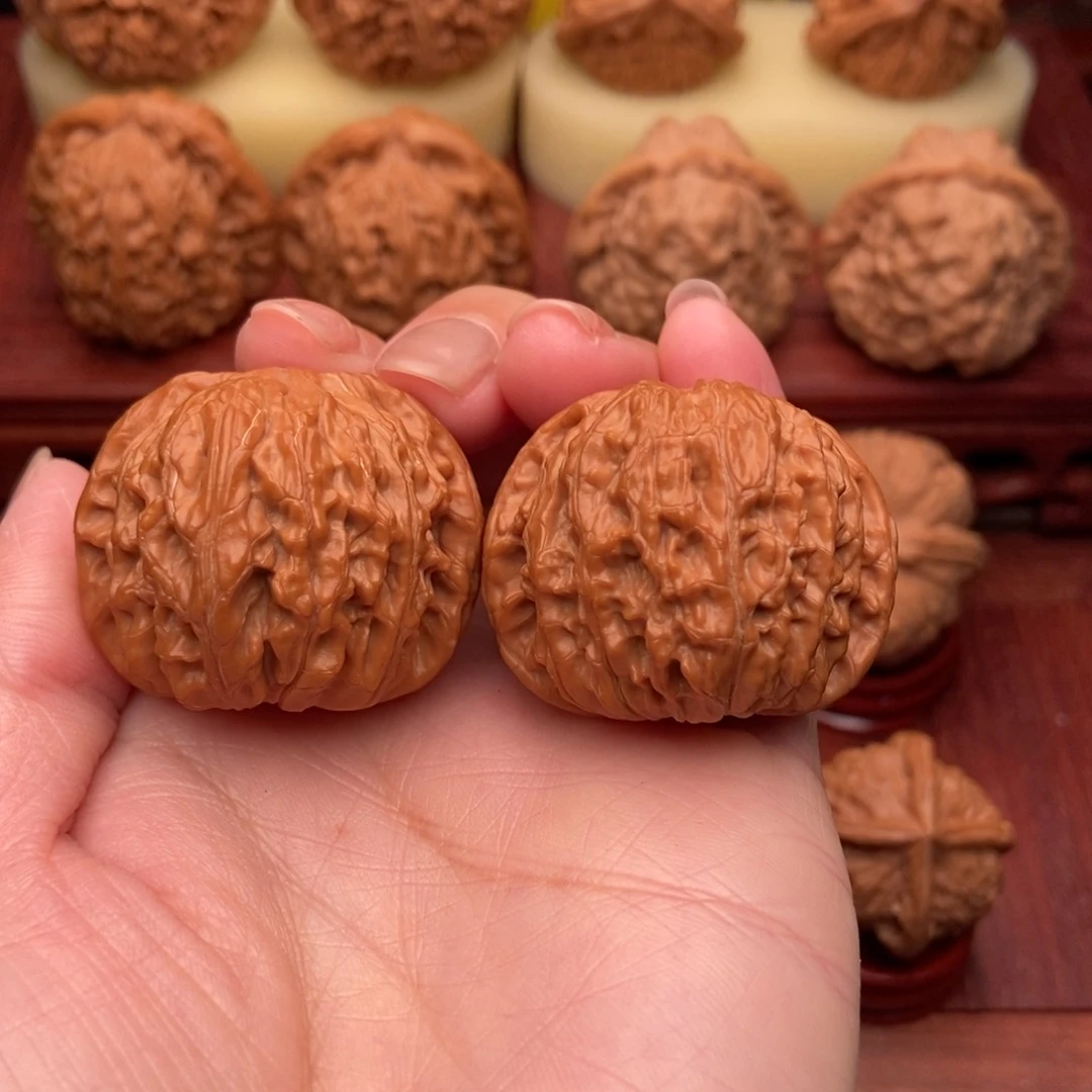 桃核把件山地磨盘37.5