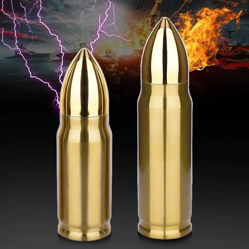 高颜值时尚创意保温杯不锈钢金色个性户外便携水杯儿童杯学生水壶