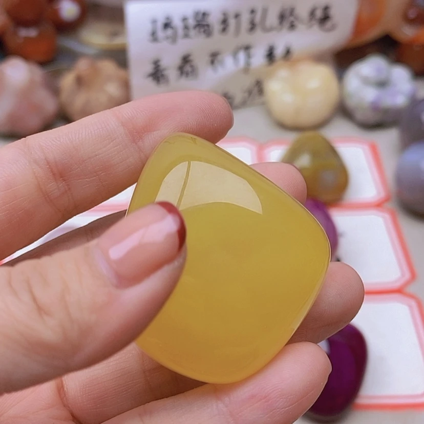 【闪购商品】未镶嵌玛瑙/玉髓珠宝半成品广****燃