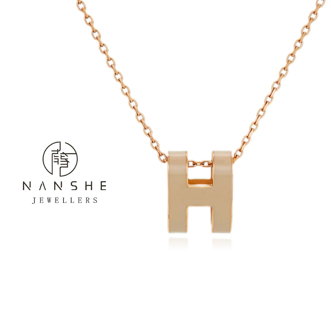 NANSHE/南奢 三色h项链气质时尚轻奢