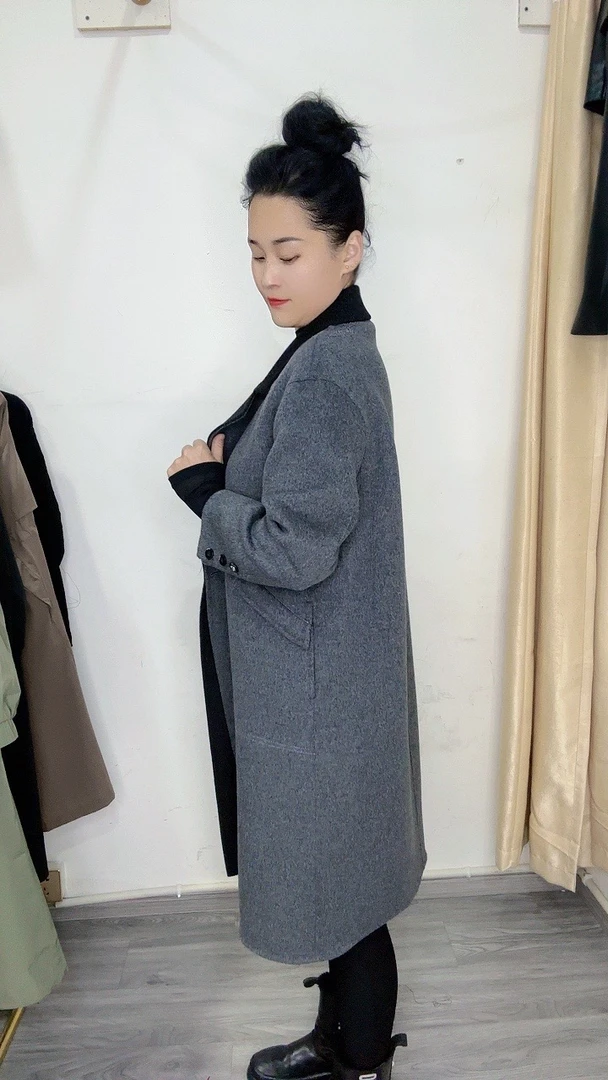 女郎外套中长款781款