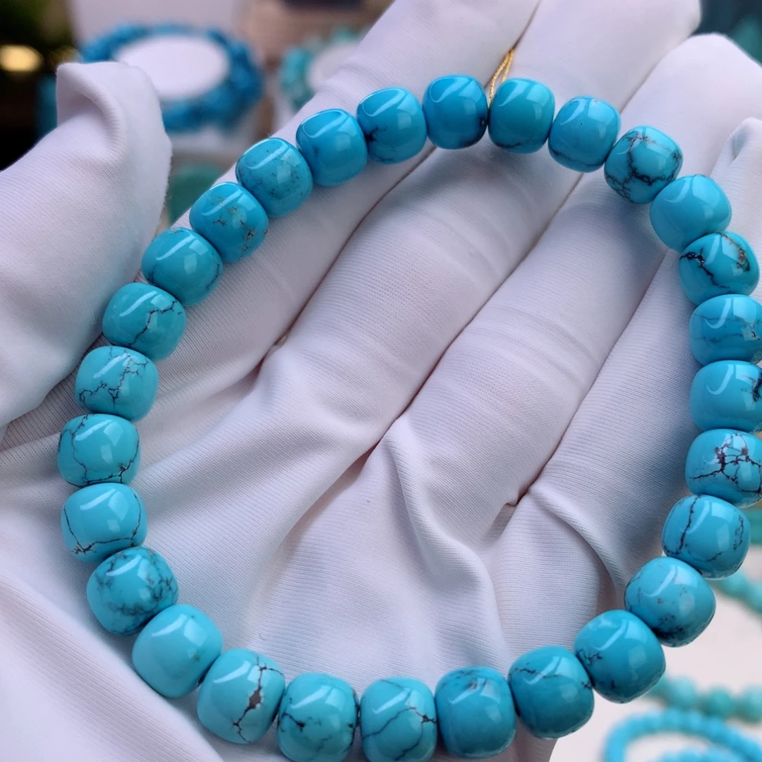 绿松石未镶嵌挂件