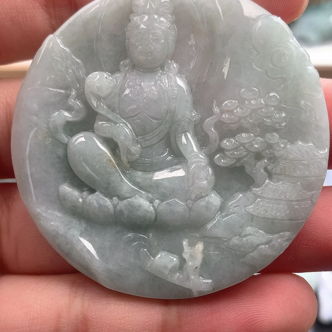 吊坠(不含链)未镶嵌翡翠