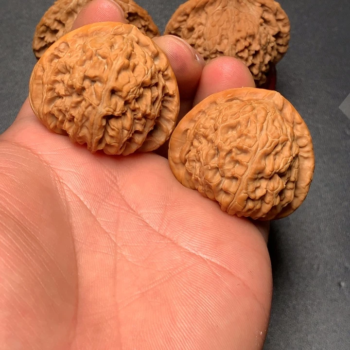 文玩核桃把件41白狮子701