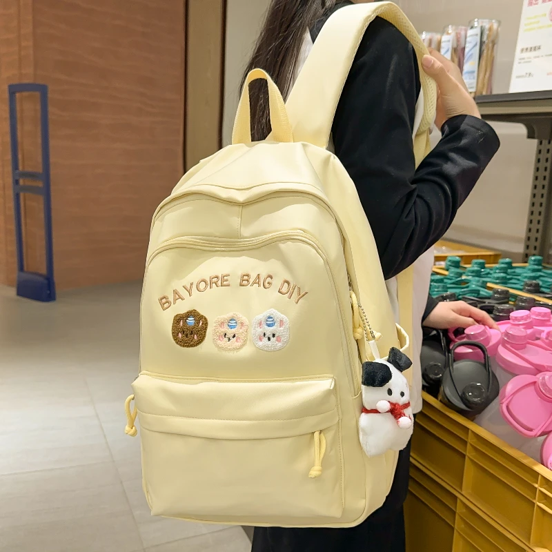 书包女生初中生女小学生ins高颜值大容量学生女孩2025新款双肩包