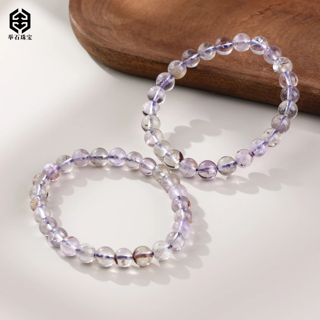 【举石珠宝】T0530-1007-9水晶手串（一件/多样性发/约6-7mm+）E