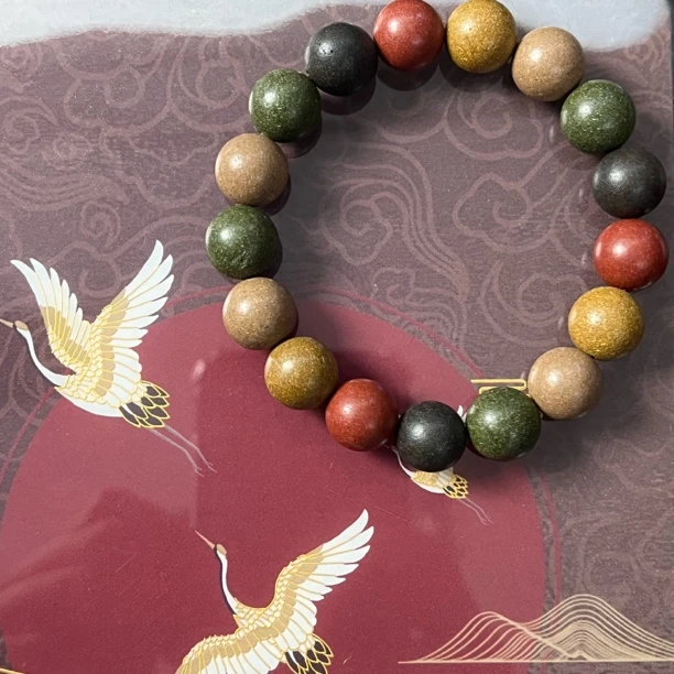 五行1.2单圈合香珠天然香材