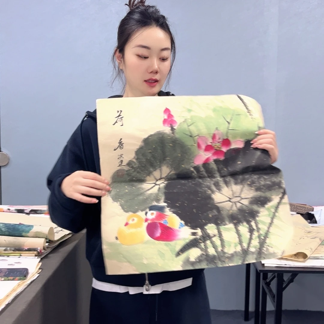 国画国画老师作品