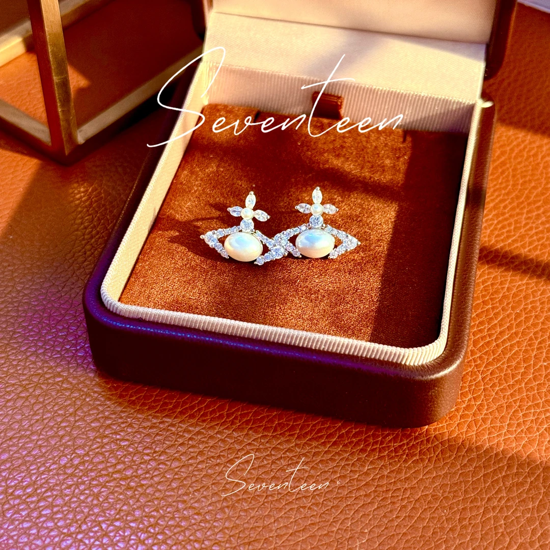 铜合金耳饰 <925银针>简约气质小巧轻奢【星辰】RF-670耳环