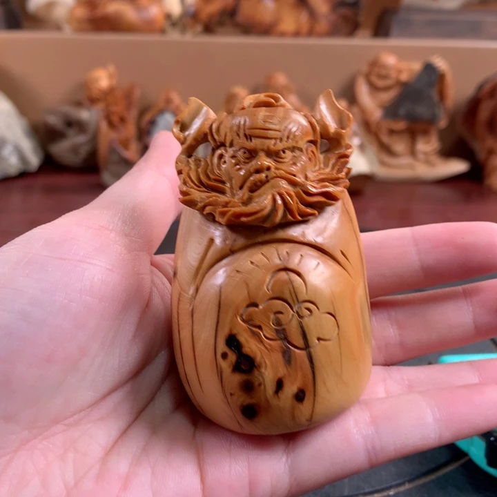 柏木（崖柏）根雕手把