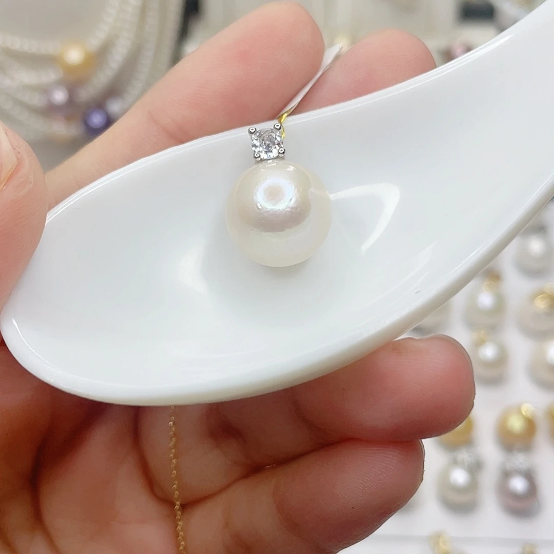 淡水珍珠合金吊坠(赠链)