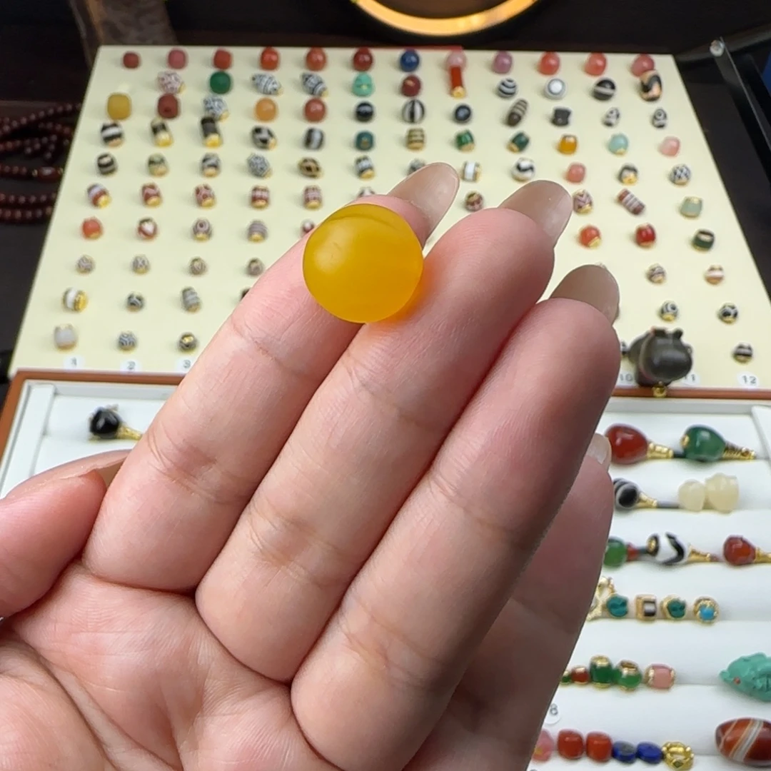 玛瑙/玉髓未镶嵌单珠顶珠腰珠配珠搭配