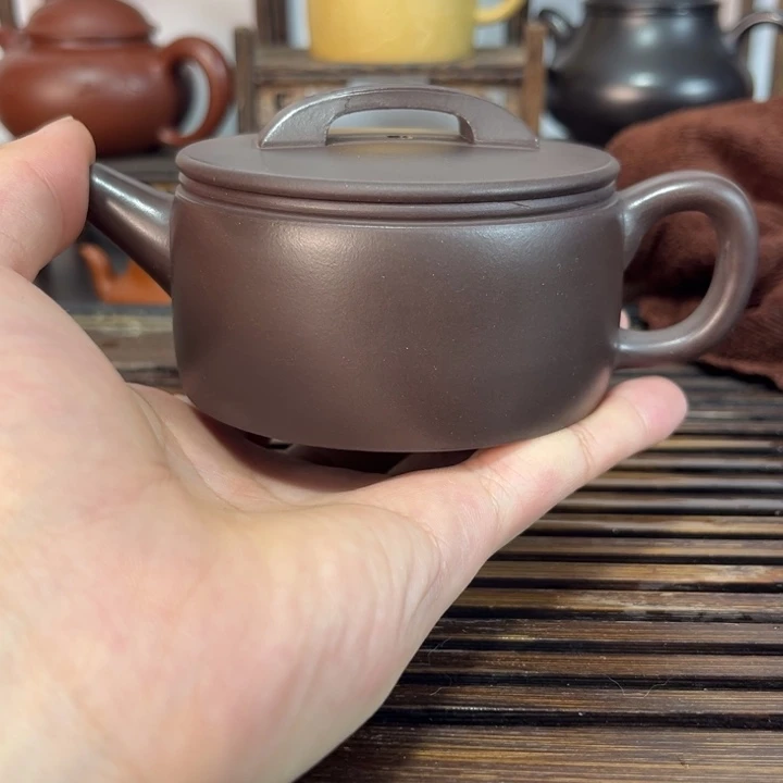 茶壶紫砂原矿紫砂手工制作