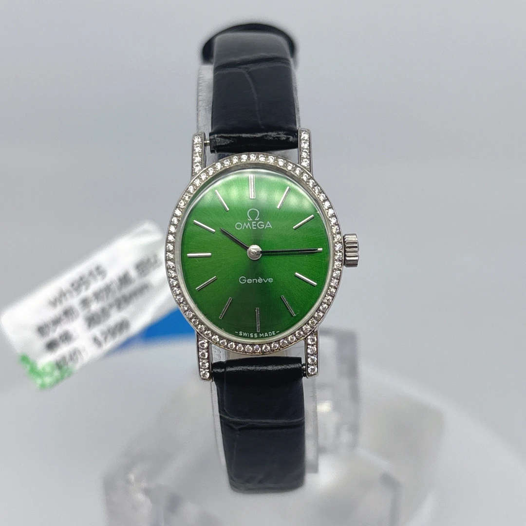 95新 Omega/欧米茄  手动机械后钻20.5mm/公价38999/wh9515