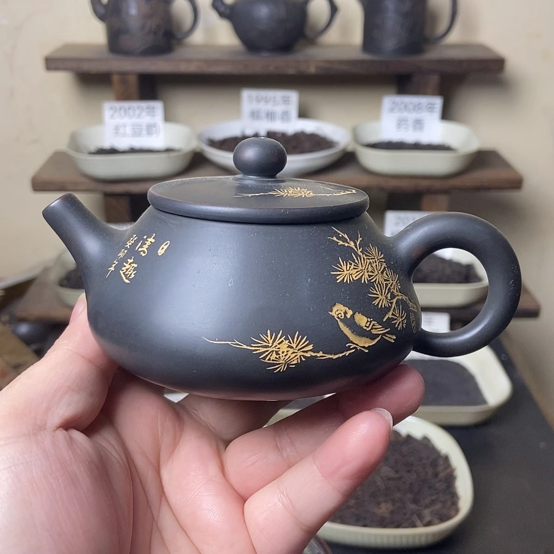 全手工坭兴陶茶壶