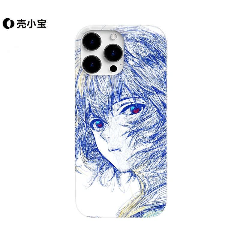 绫波丽适用于苹果16pro手机壳创意苹果15promax个性苹果14/13/12p