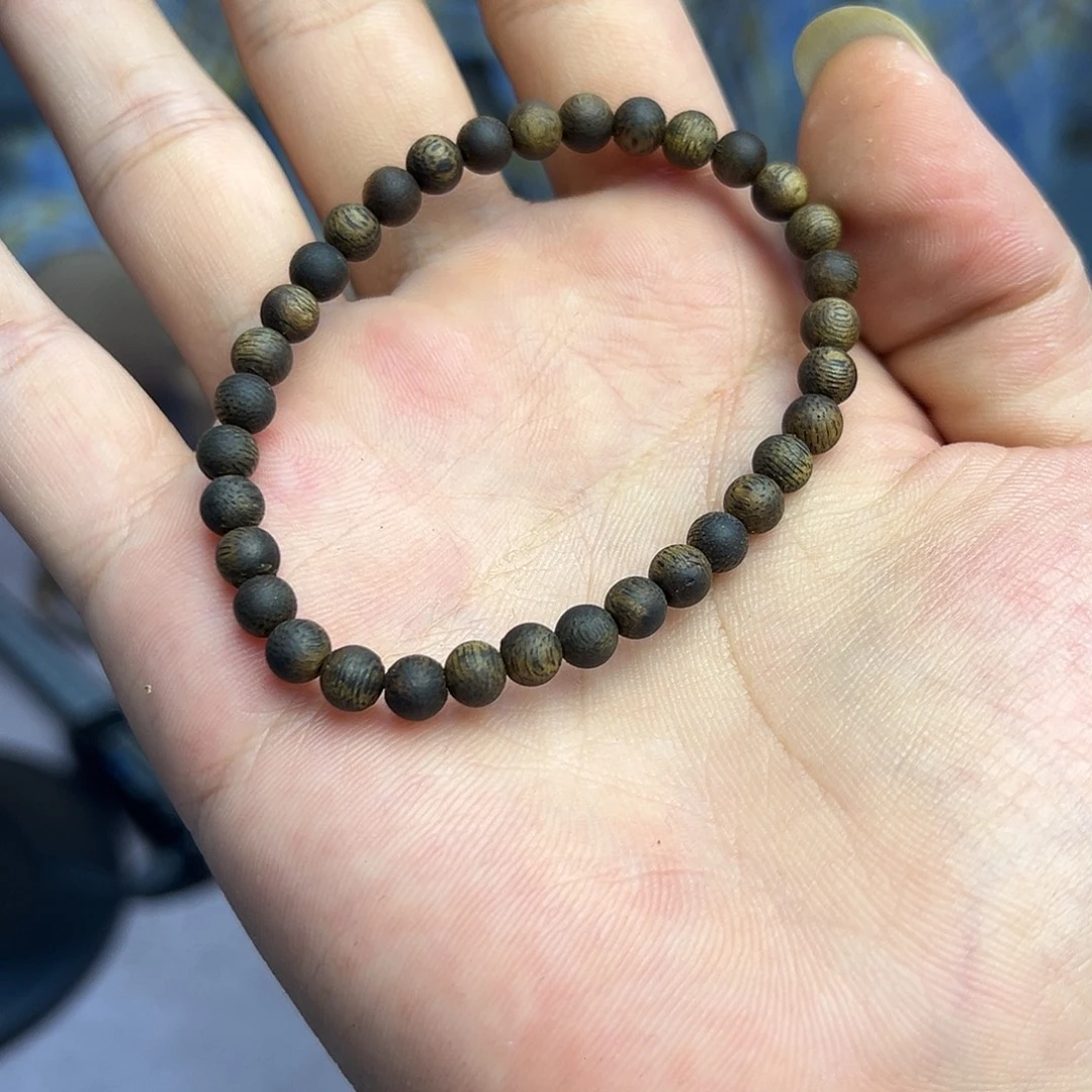 手串沉香0.5规格沉水单圈