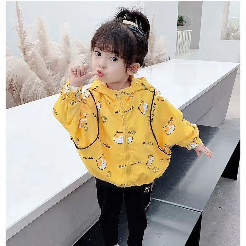 G100男女童韩版加绒连帽外套