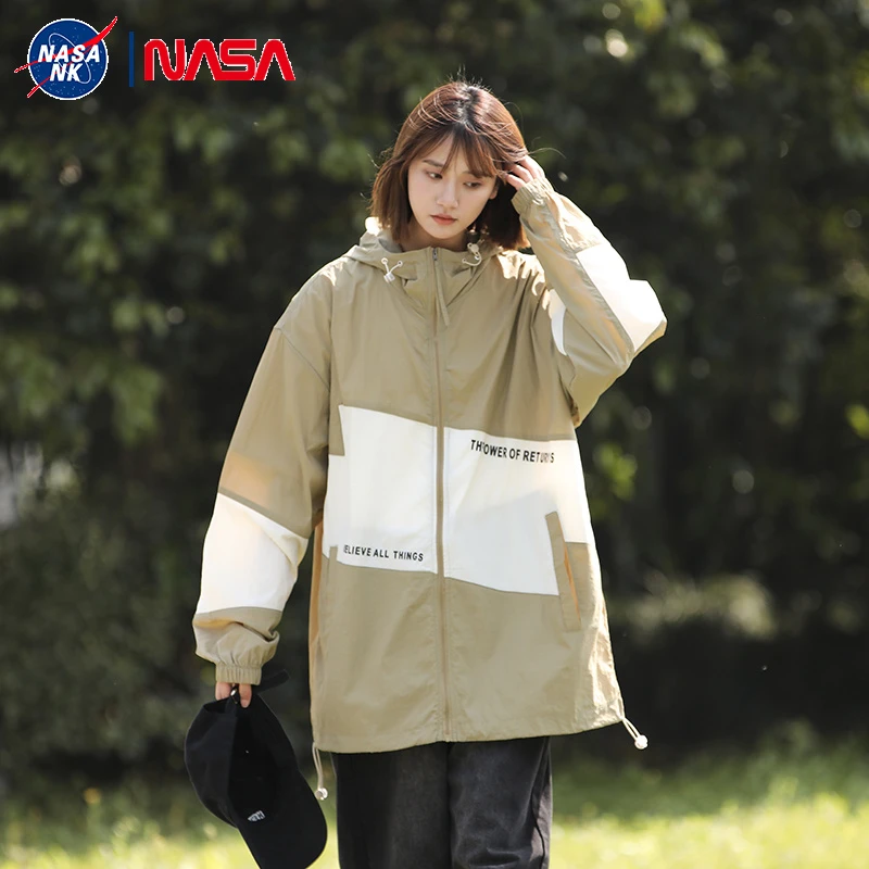 NASA联名UPF50+防晒衣夏季休闲外套男女同款冰丝防紫外线皮肤衣服