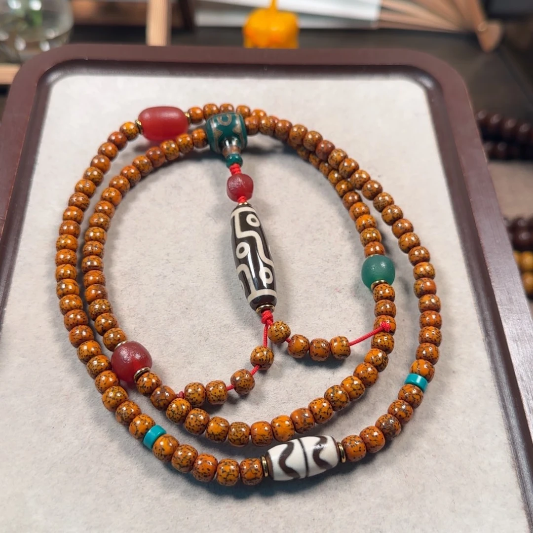 菩提把件人****。星月菩提