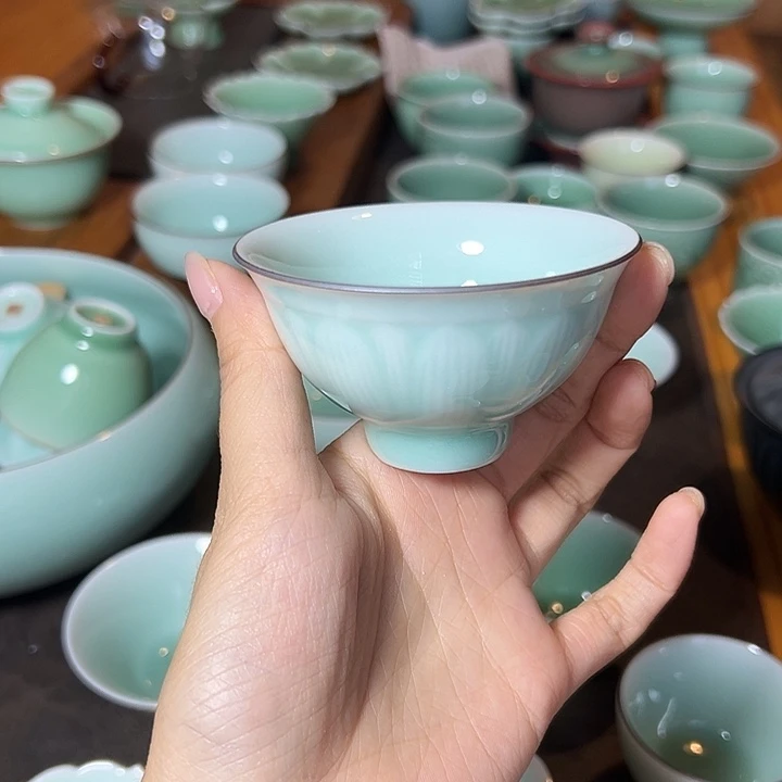 小米茶器龙泉云间青瓷