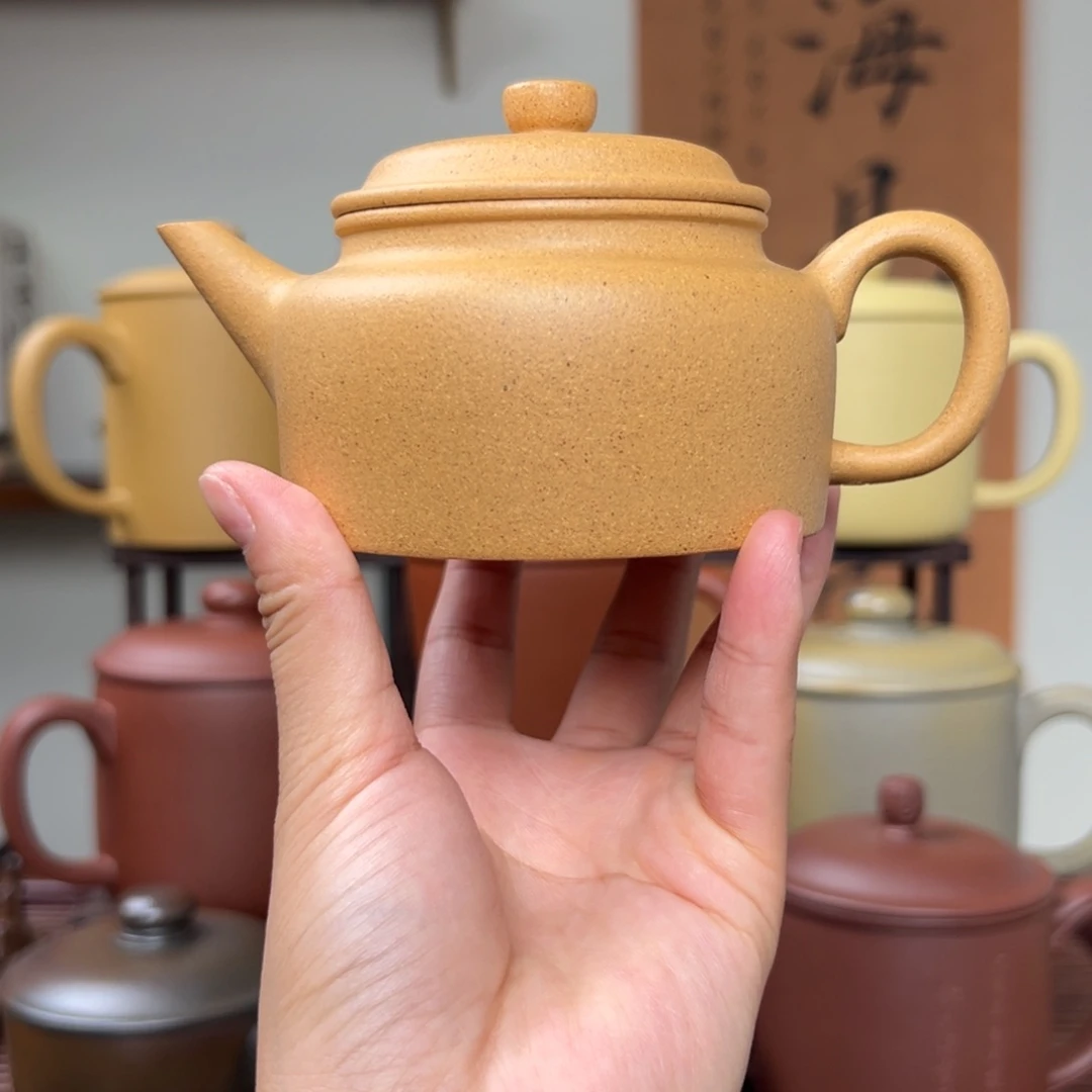 茶杯紫砂以**物紫砂壶黄金段德钟