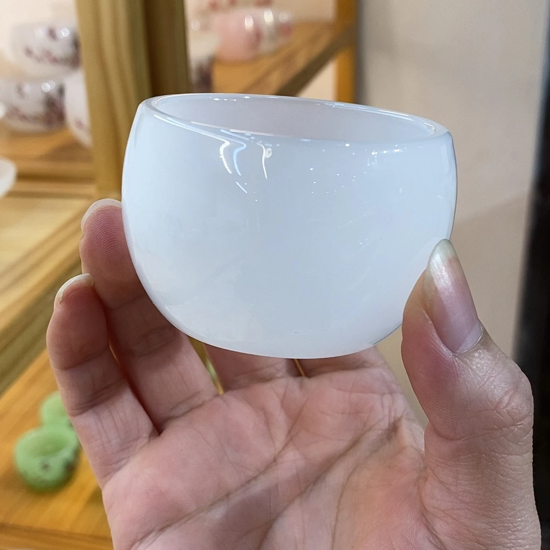 手工艺品琉璃白玉琉璃