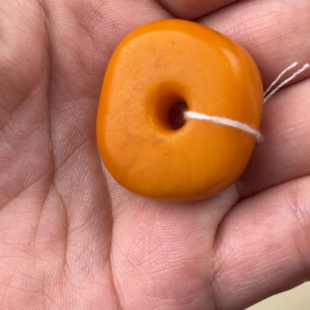 未镶嵌颈饰蜜蜡挠*老蜜蜡