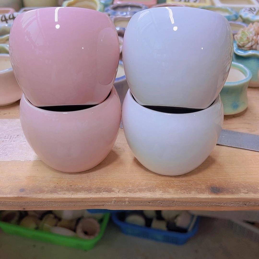 陶瓷花盆当场满12包邮