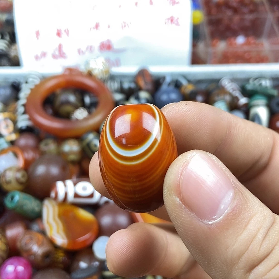 玛瑙/玉髓未镶嵌玛瑙珠珠玛瑙配饰散珠
