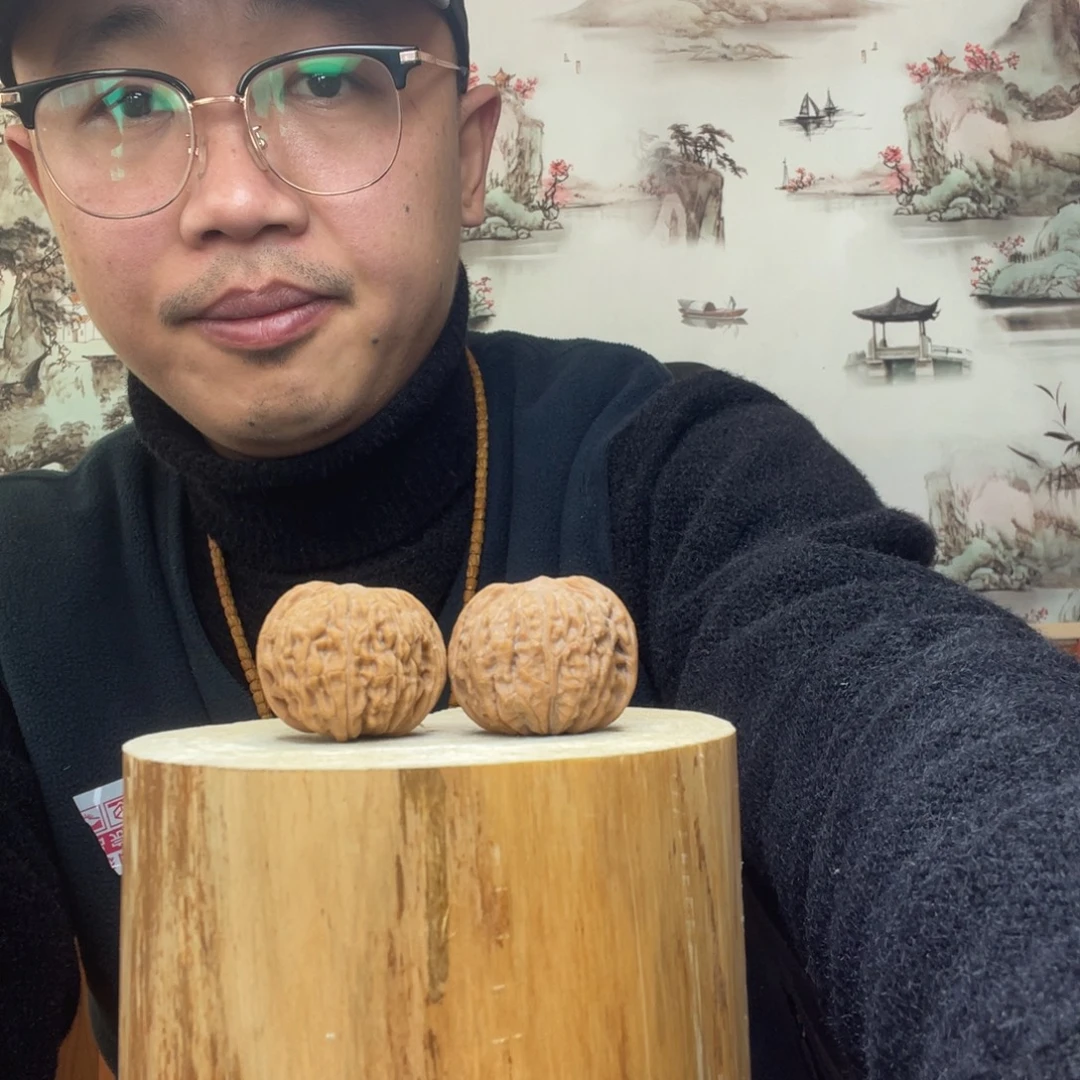 把件文玩核桃石子磨