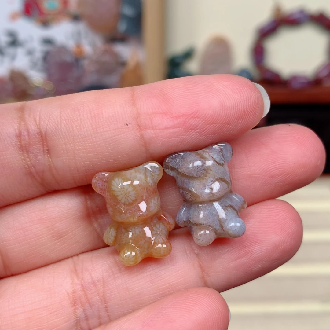 硅化玉未镶嵌颈饰