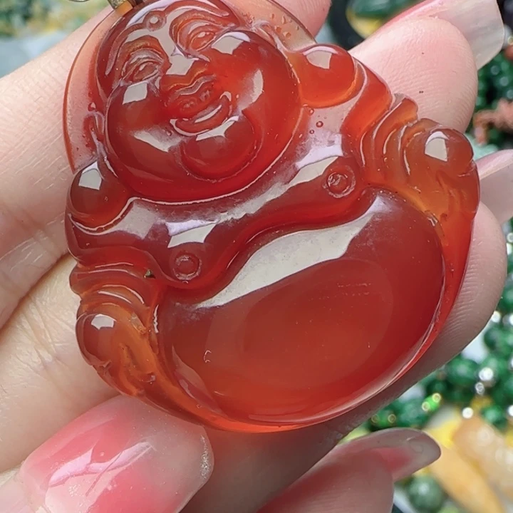 玛瑙/玉髓未镶嵌颈饰天然A货7