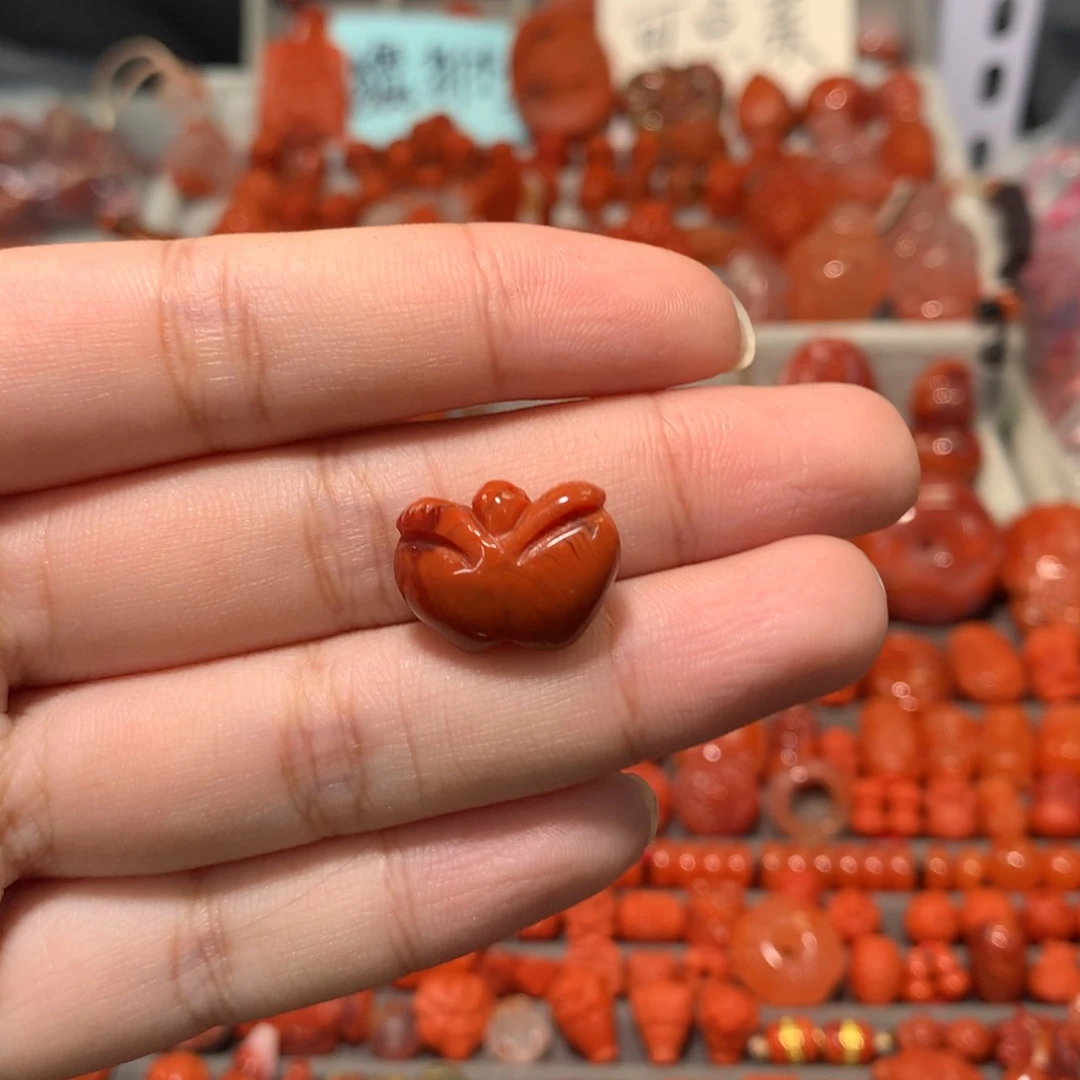 【闪购商品】未镶嵌苹苹安安南红玛瑙