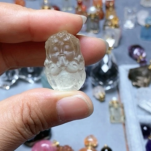 未镶嵌珠宝半成品水晶云*水晶