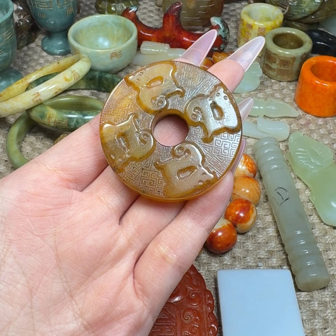 吊坠白玉菩提挂件