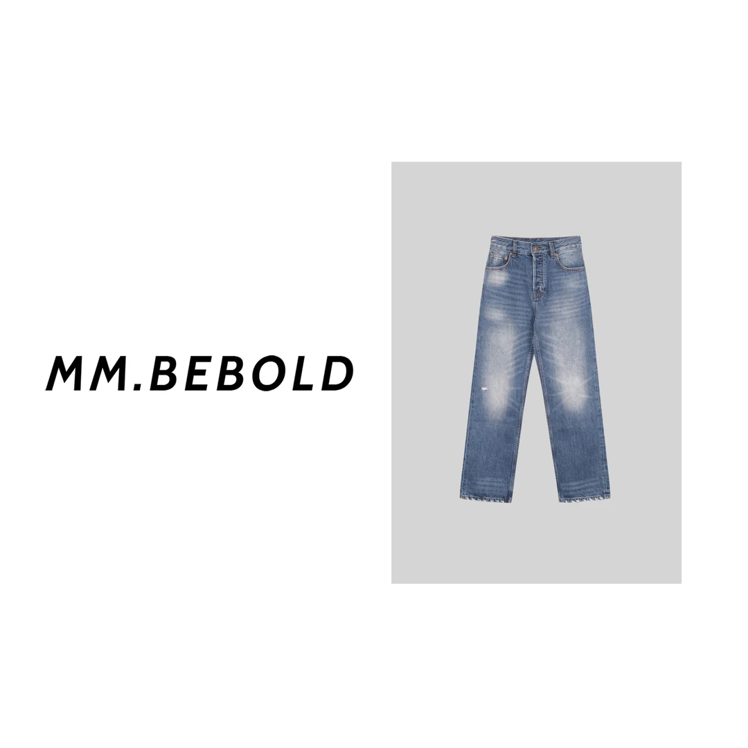 【妙姐-精选】怀旧风水洗牛仔裤CY221218