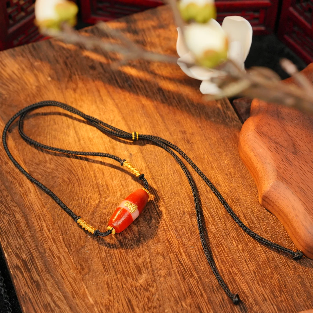 红肉一线药师吊坠LXR0100298