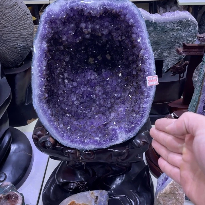 紫晶聚宝盆未镶嵌