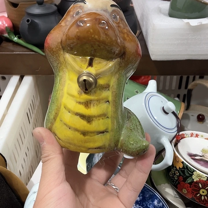 陶瓷茶具全部清清完回家过年