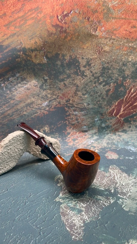 小龙品牌纯手工制作德国八花坎伯兰斗嘴手握斗型