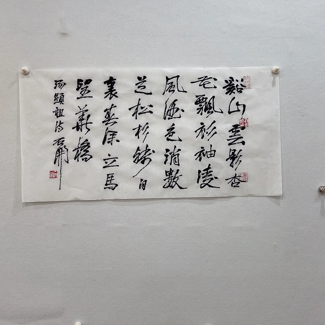 横款博航艺术书法作品