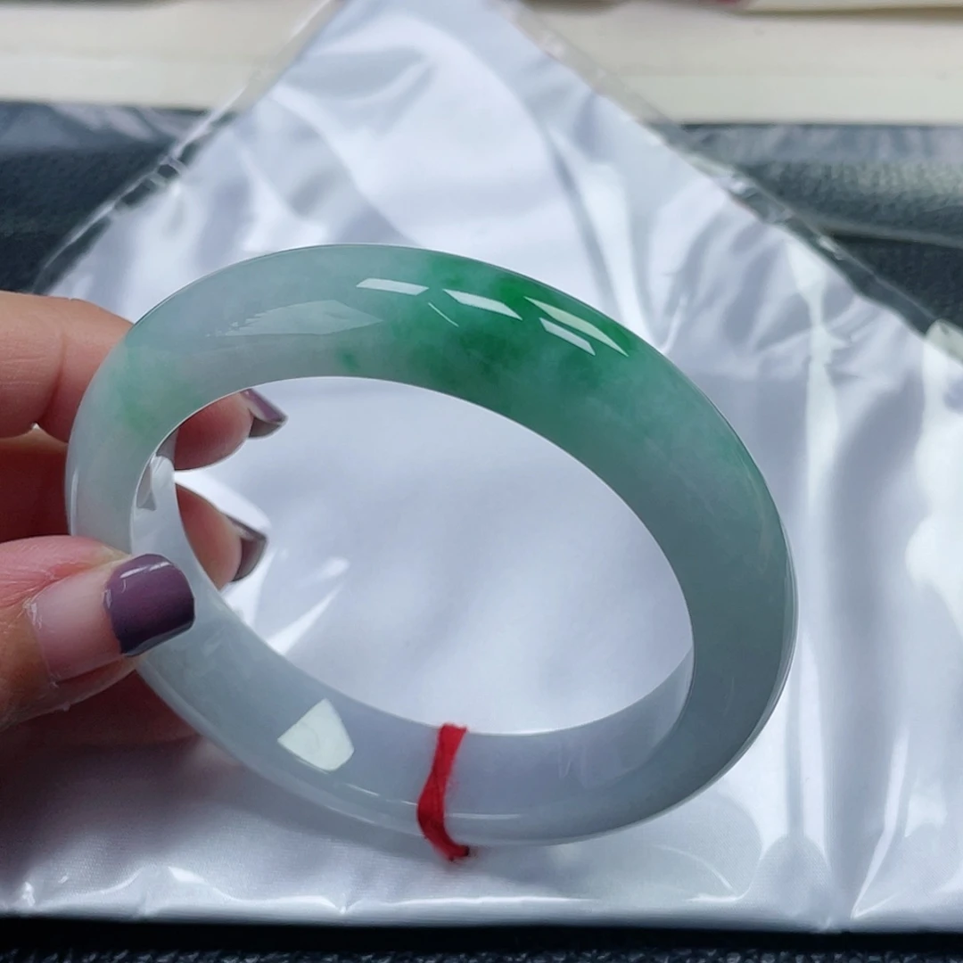 未镶嵌手镯翡翠缅甸翡翠57+