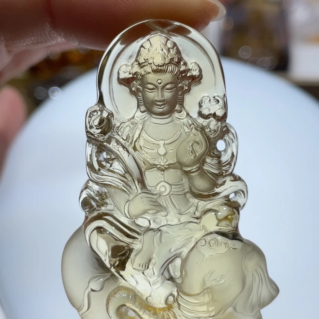 水晶颈饰未镶嵌定制