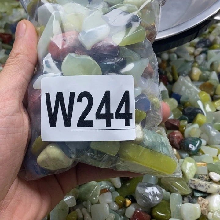 蛇纹石玉未镶嵌鱼缸石