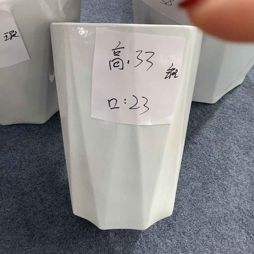 高温陶瓷花盆微瑕