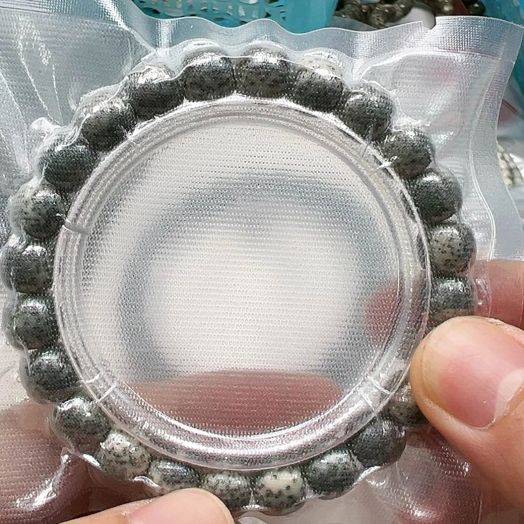 星月菩提手串35王者变态绿石玉星月菩提单圈10×9