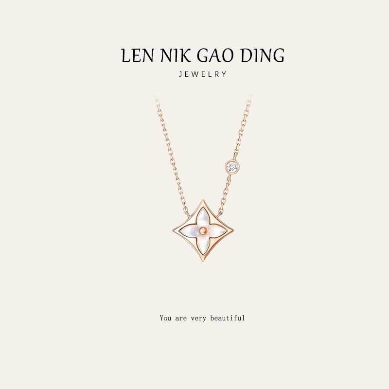 合金项链  lennik/lennik - GS轻奢经典时尚百搭老花项链