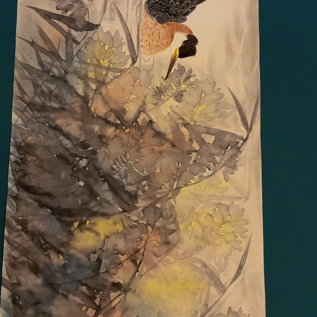 国画董老师作品画作